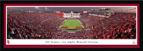 USC Trojans - Los Angeles Memorial Colisuem Panorama Print - Select Frame