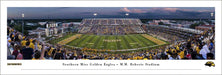 Southern Miss Golden Eagles Football Panoramic Poster - M.M. Roberts Stadium Picture  Unframed