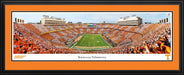 Tennessee Volunteers Football Fan Cave Decor - Neyland Stadium Panoramic Picture  Deluxe Frame