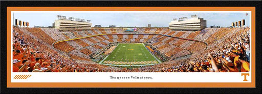Tennessee Volunteers Football Fan Cave Decor - Neyland Stadium Panoramic Picture  Select Frame