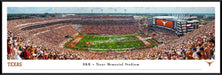 Texas Longhorns Football Panoramic Picture - DKR Texas Memorial Stadium Fan Cave Decor  Standard Frame
