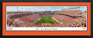 Texas Longhorns Football Fan Cave Decor - DKR Texas Memorial Stadium Panorama  Deluxe Frame