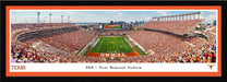 Texas Longhorns Football Fan Cave Decor - DKR Texas Memorial Stadium Panorama  Select Frame