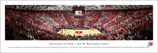Utah Utes Basketball Panorama - Jon M. Huntsman Center Panoramic Picture  Unframed