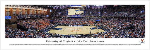 Virginia Cavaliers Basketball Panoramic Picture - John Paul Jones Arena  Unframed