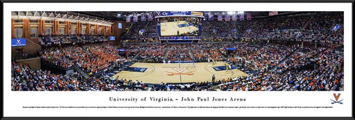 Virginia Cavaliers Basketball Panoramic Picture - John Paul Jones Arena  Standard Frame