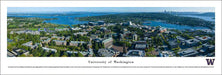Washington Huskies Football Panoramic - Aerial Campus Picture  Unframed
