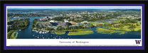 Washington Huskies Football Panoramic - Husky Stadium Aerial Picture  Select Frame
