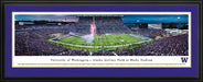 Washington Huskies Football Panoramic Picture - Husky Stadium  Deluxe Frame