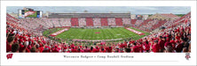 Wisconsin Badgers Football Panoramic Poster - Camp Randall Stadium Picture  Unframed