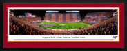 Virginia Tech Hokies Football Poster - Lane Stadium Panorama  Deluxe Frame