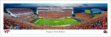 Virginia Tech Hokies Football Panoramic Poster - Lane Stadium Picture  Unframed