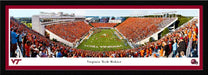 Virginia Tech Hokies Football End Zone Panoramic Picture - Lane Stadium Wall Decor  Select Frame