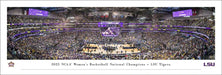 2023 NCAA Women's Basketball National Champions Panoramic Picture - LSU Tigers  Unframed