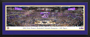 2023 NCAA Women's Basketball National Champions Panoramic Picture - LSU Tigers  Deluxe Frame