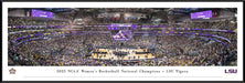 2023 NCAA Women's Basketball National Champions Panoramic Picture - LSU Tigers  Standard Frame
