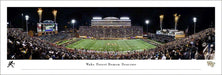 Wake Forest Demon Deacons Football Panoramic Picture - Allegacy Federal Credit Union Stadium  Unframed