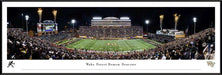 Wake Forest Demon Deacons Football Panoramic Picture - Allegacy Federal Credit Union Stadium  Standard Frame