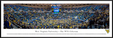 WVU Mountaineers Basketball Panoramic Picture  Standard Frame