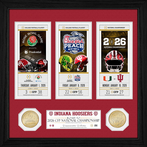 University of Indiana Hoosiers 2025-26 CFP National Champions Road to the Championship Bronze Coin Photo Mint