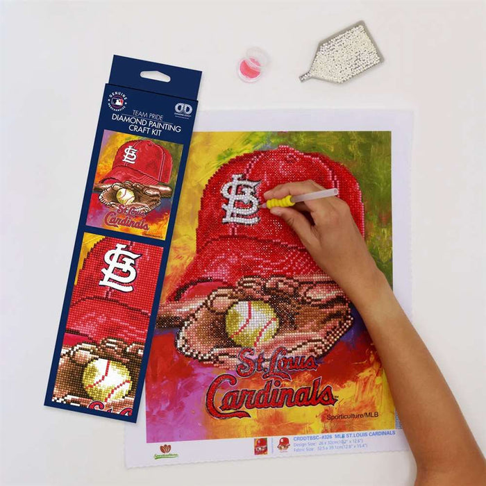St. Louis Baseball Cardinals Diamond Art Craft Kit