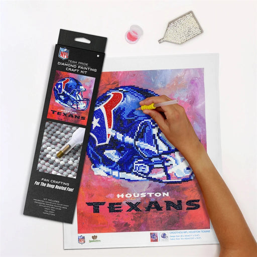 Houston Football Texans Diamond Art Craft Kit