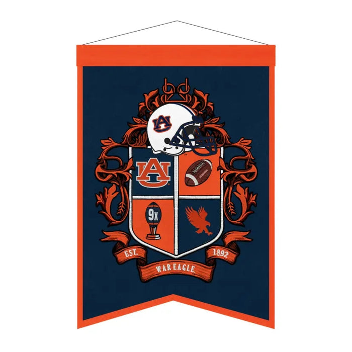 Auburn Tigers Team Crest Banner