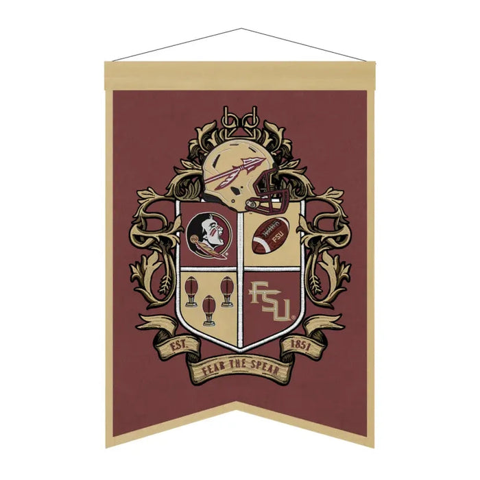 Florida State Seminoles Team Crest Banner
