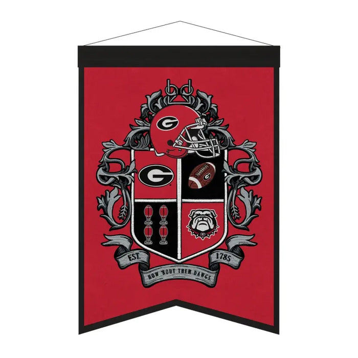 Georgia Bulldogs Team Crest Banner