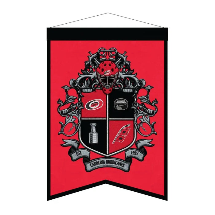 Carolina Hurricanes Team Crest Banner