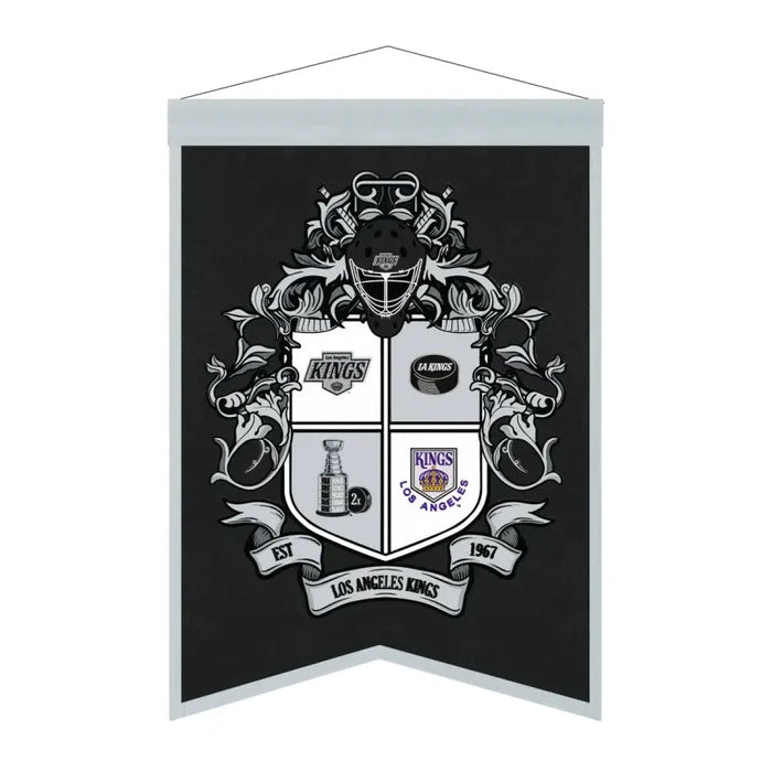 Los Angeles Kings Team Crest Banner