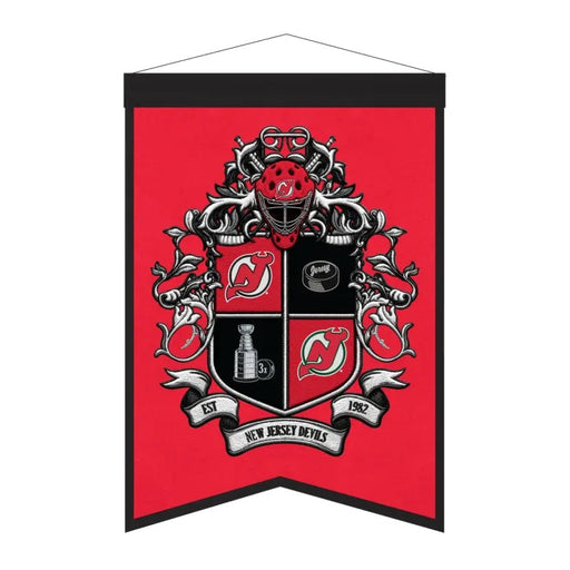 New Jersey Devils Team Crest Banner