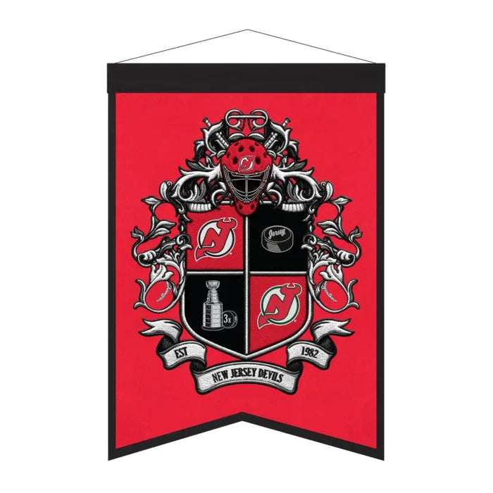 New Jersey Devils Team Crest Banner