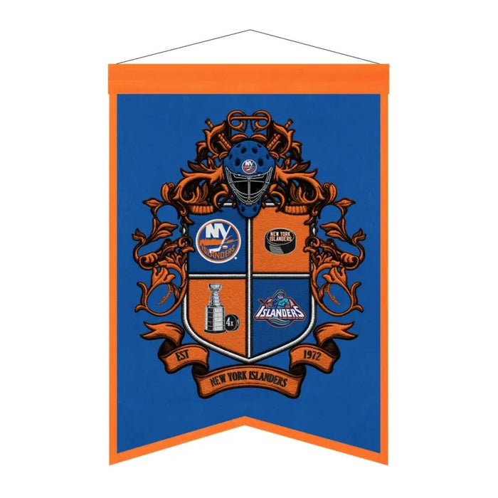 New York Islanders Team Crest Banner
