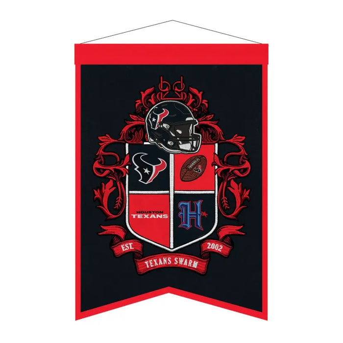 Houston Texans Team Crest Banner