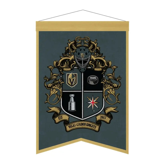 Vegas Golden Knights Team Crest Banner