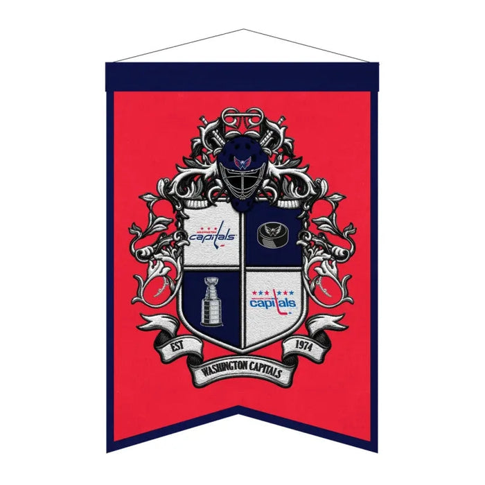 Washington Capitals Team Crest Banner