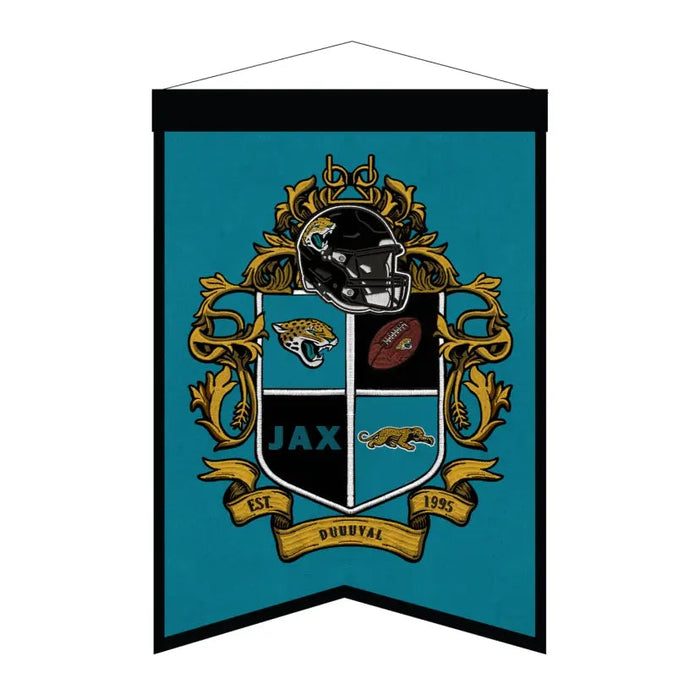 Jacksonville Jaguars Team Crest Banner