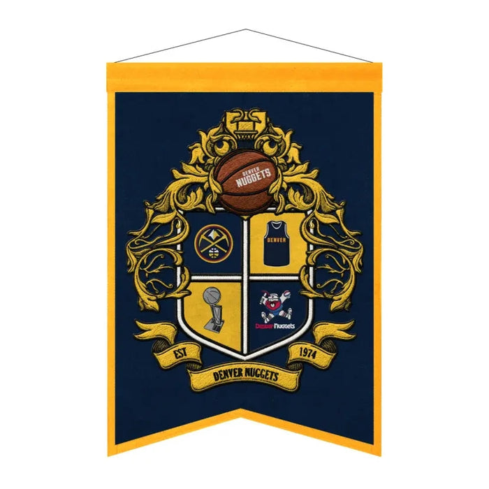 Denver Nuggets Team Crest Banner