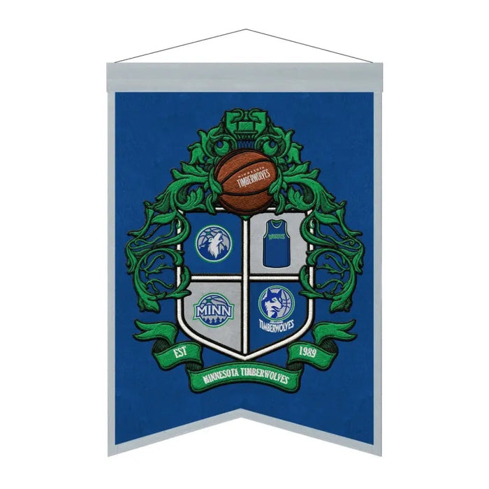 Minnesota Timberwolves Team Crest Banner