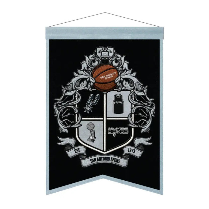 San Antonio Spurs Team Crest Banner