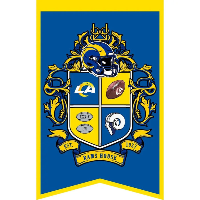 Los Angeles Rams Team Crest Banner