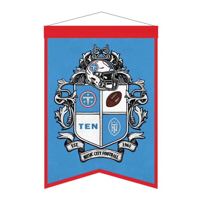 Tennessee Titans Team Crest Banner