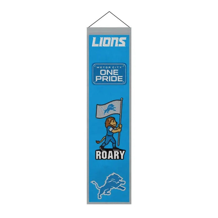 Detroit Lions Icons Banner
