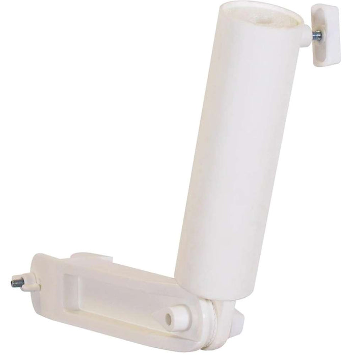 Flagpole-To-Go White Flagpole Universal Bracket