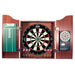 Dmi Sports Dartboard Cabinet W/ Electronic Scorer - Light Cherry