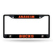 Anaheim Ducks License Plate Frame (Black Metal)