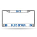 Duke Blue Devils License Plate Frame (Chrome)