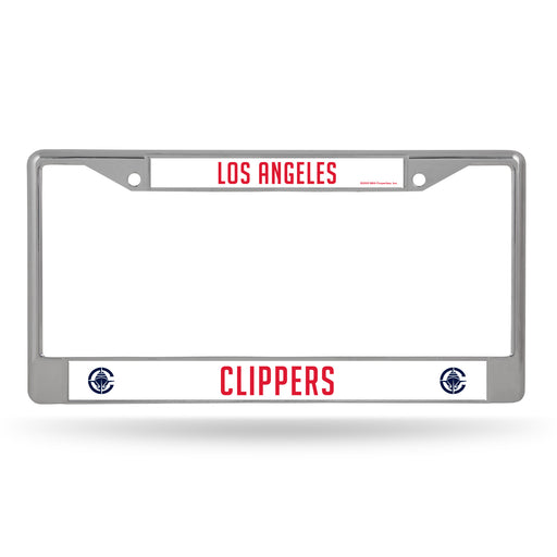 Los Angeles Clippers License Plate Frame (Chrome)