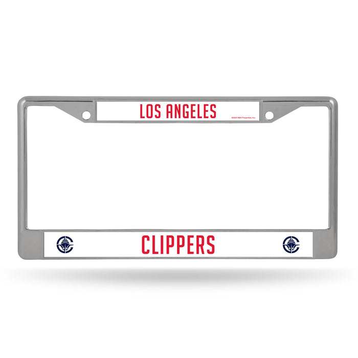 Los Angeles Clippers License Plate Frame (Chrome)